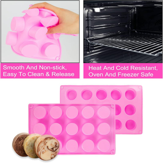 GB154 Round Tea Light Mold