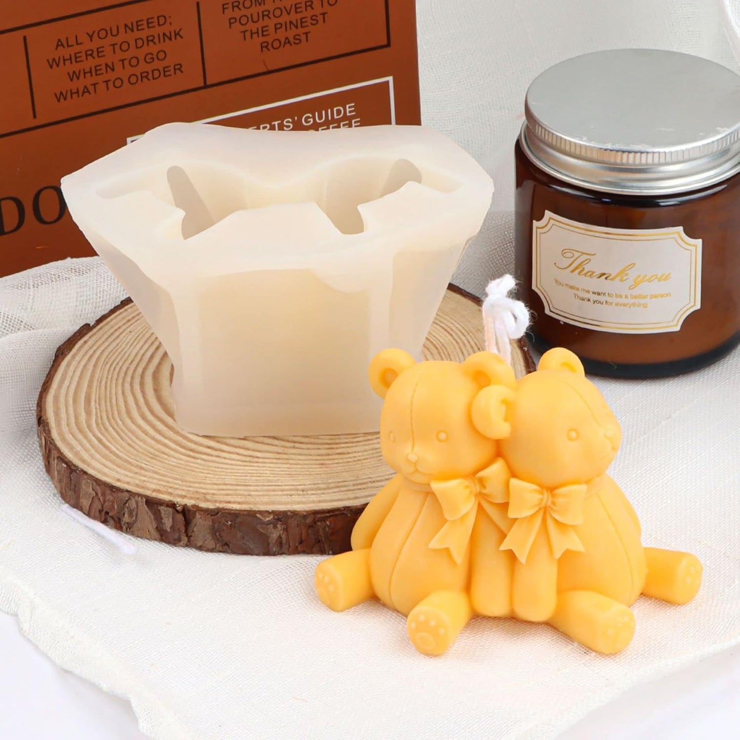 GB014 Couple Teddy Bear Mold