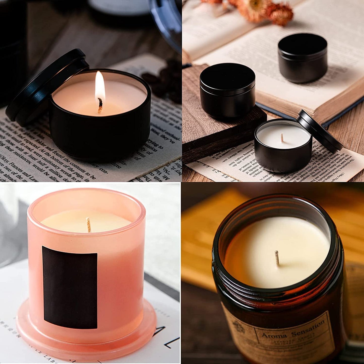 BW001 Candle Braided Wick 6inch