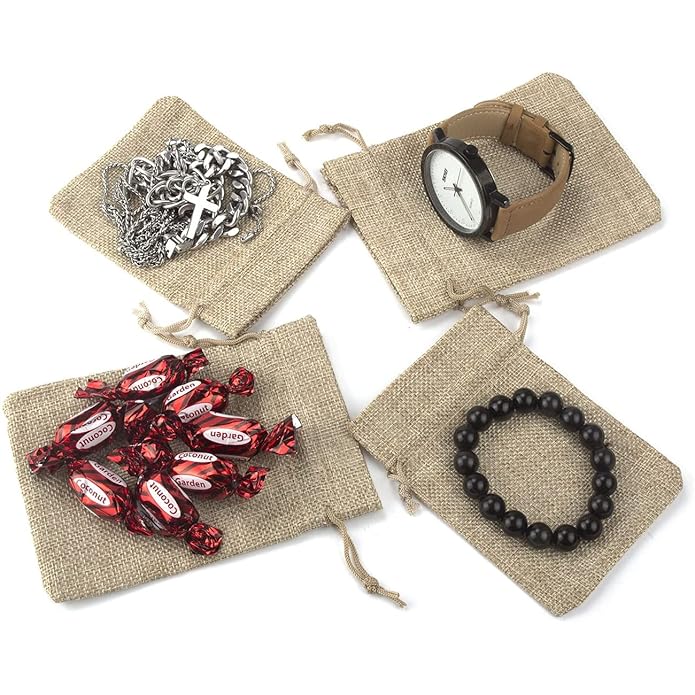 Jute Potli PI018-PI020 (Pack Of 20)