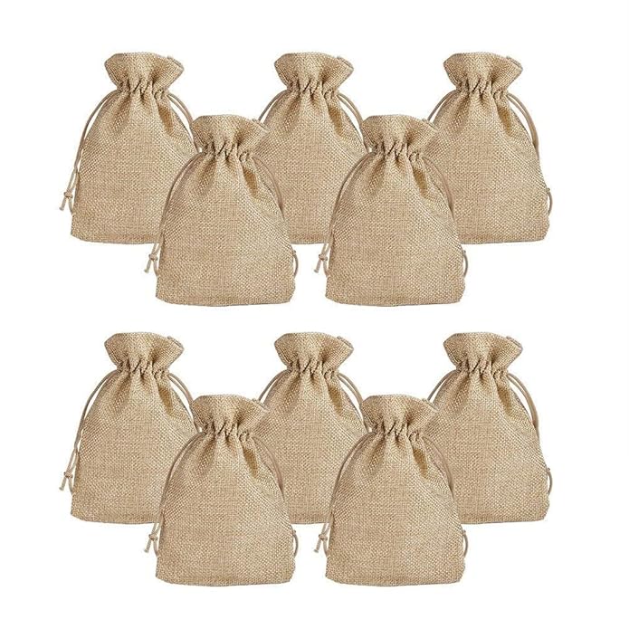 Jute Potli PI018-PI020 (Pack Of 20)