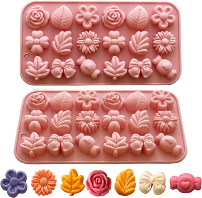 TM022 Flower Candy Mold