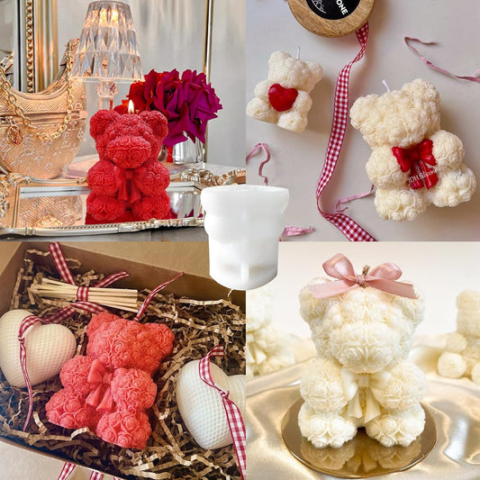 Rose Bow Teddy Small GB191