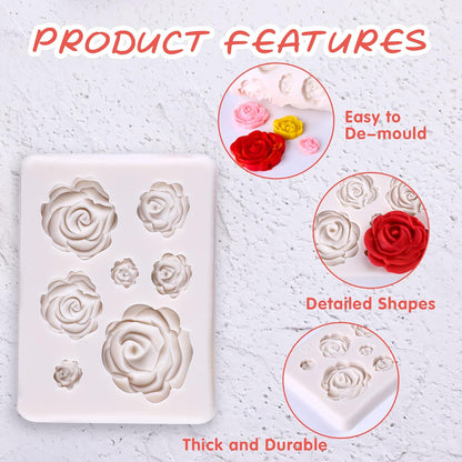 7C Rose Mold TM012