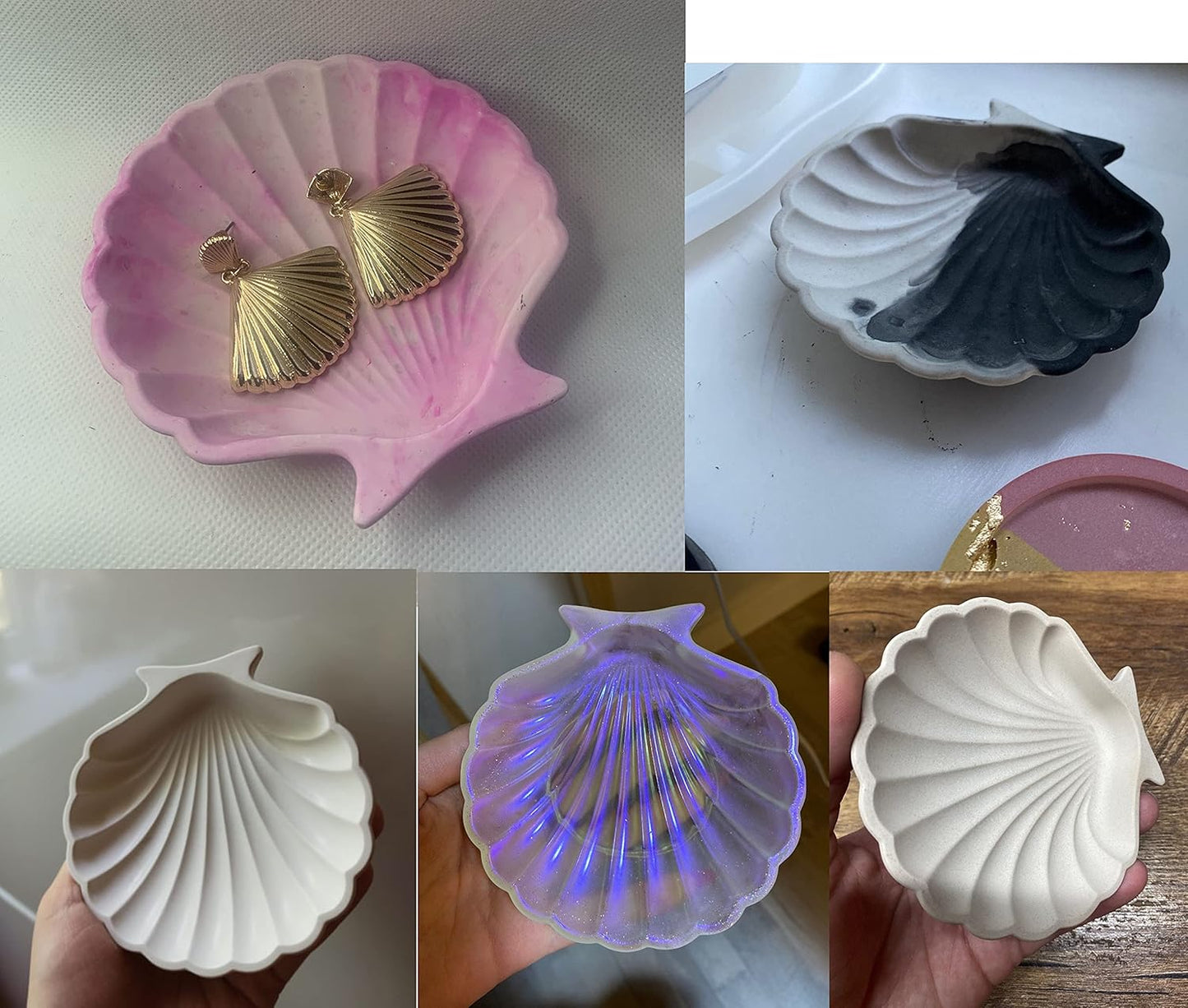 Shell Bowl Mold CRM020 (Pack Of 5)