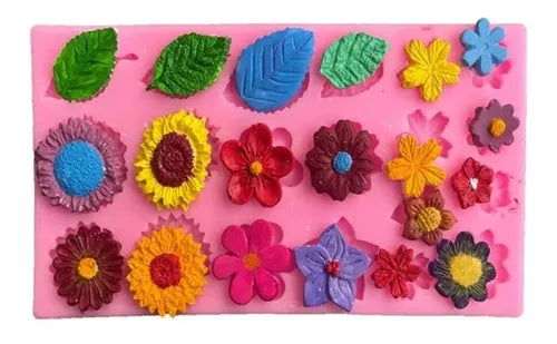 TM025 Leaf Flower Mold