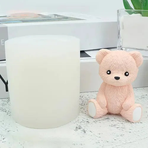 GB006 Textured Teddy Bear Mold