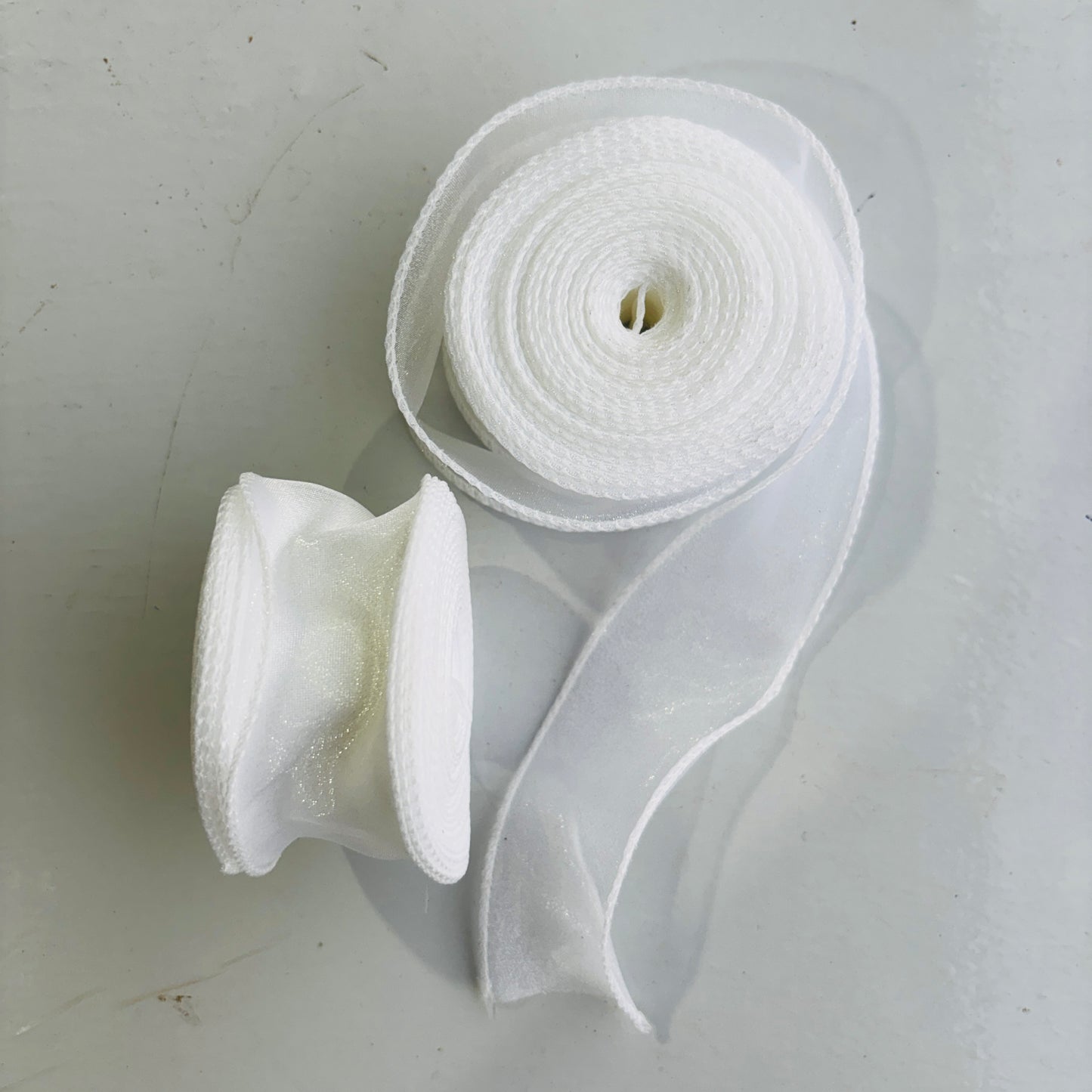 Premium Organza Decorative Ribbon (Pack Of 5)