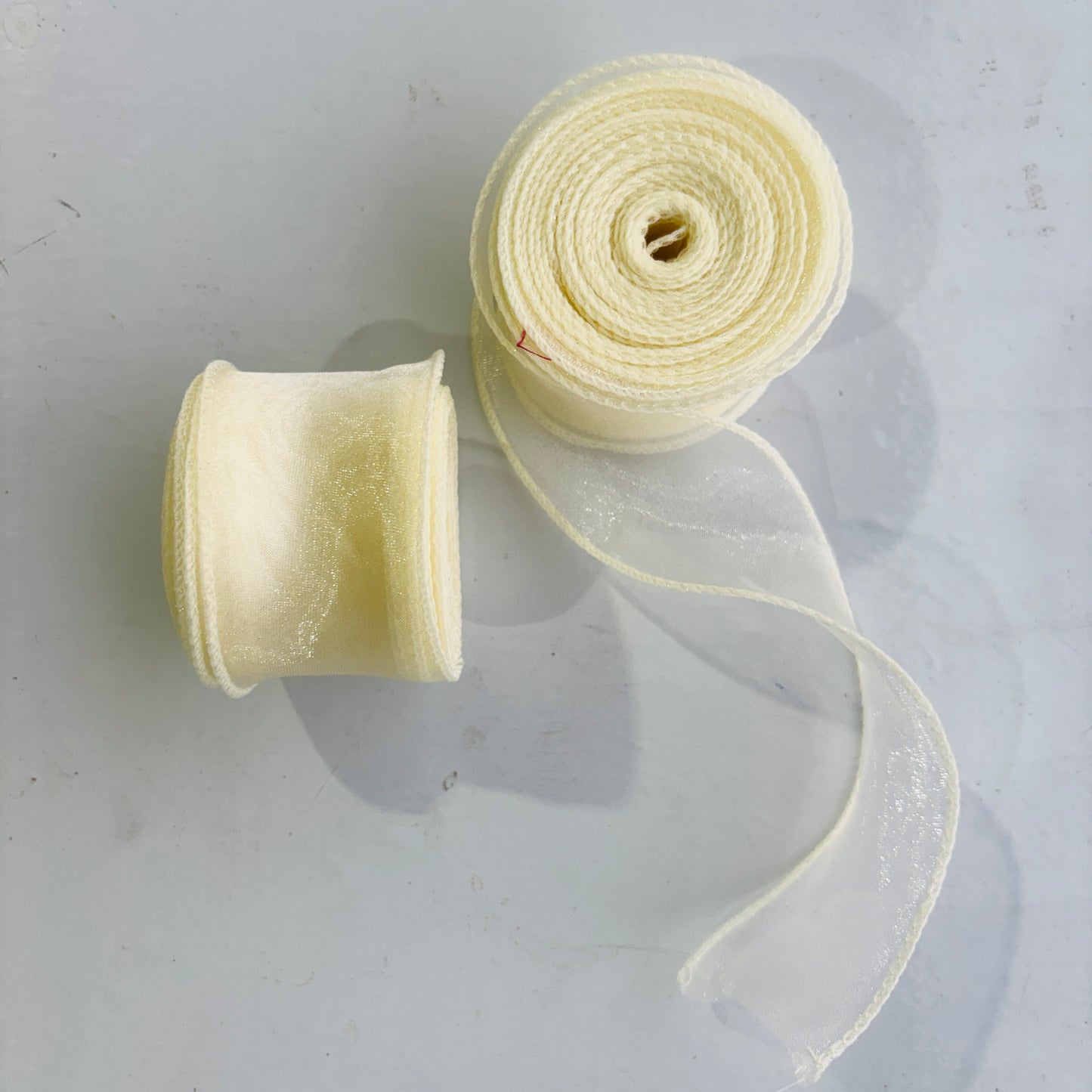 Premium Organza Decorative Ribbon (Pack Of 5)