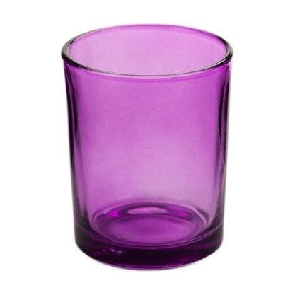 Plain Purple Glass 180ml PI036 (Pack Of 10)