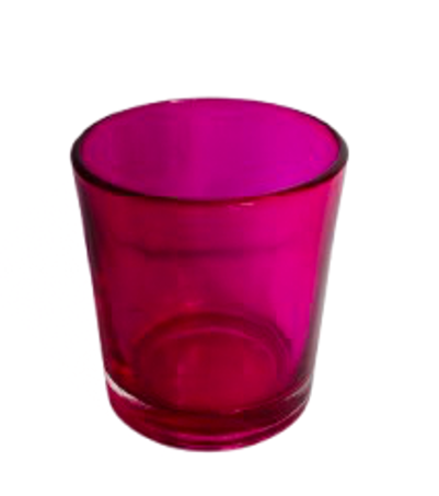 Pink Short Glass 60ml PI051 (Pack Of 20)