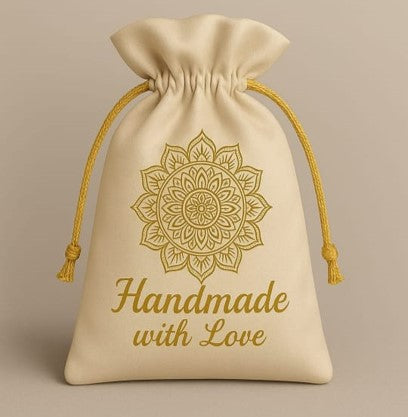 Maroon Satin Potli PI063 - PI065 (Pack Of 20)