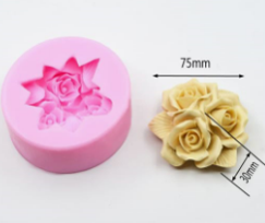 TM007 3 Rose Mold