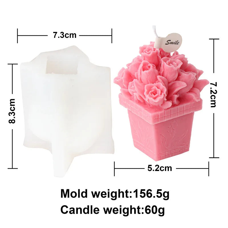 GB025 Flower Pot Mold
