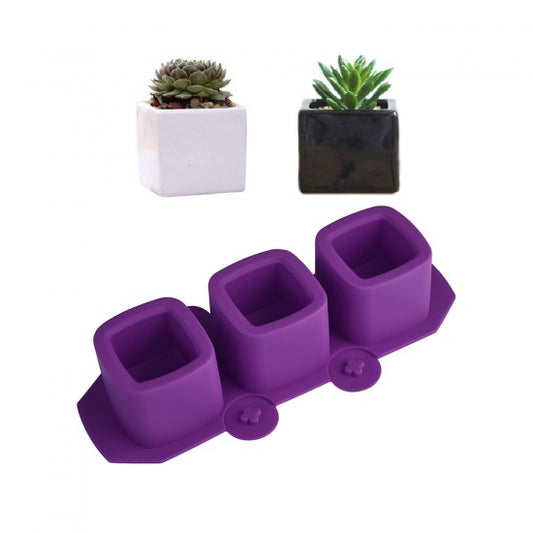 Square Planter Mold CRM023  (Pack Of 5)