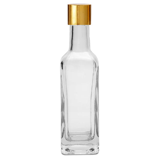 PI005Square glass bottle